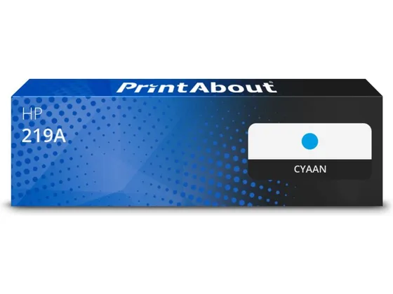 PrintAbout huismerk vervangt HP 219A (W2191A) cyaan