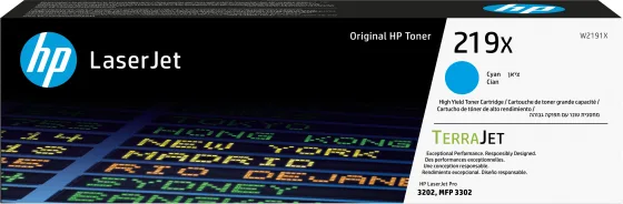 HP 219X cyaan originele tonercartridge (W2191X)