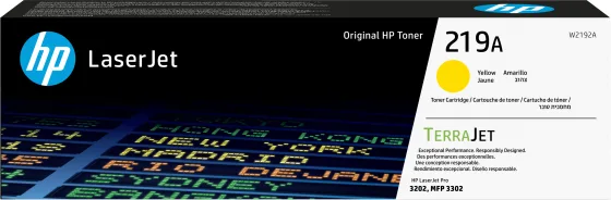 HP 219A geel originele tonercartridge (W2192A)